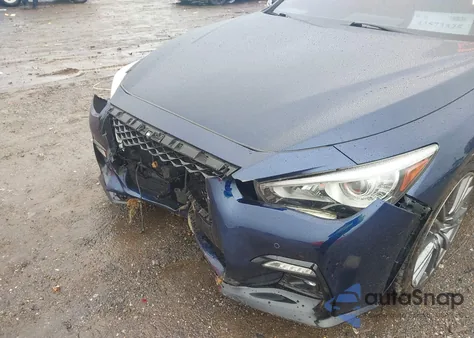 2021 Infiniti Q50 Red Sport 400 Awd z USA, uszkodzony, nr VIN JN1FV7DR0MM880518